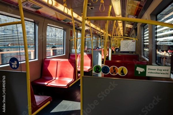 Obraz Metro station in Vienna