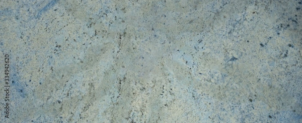 Fototapeta Blue beige abstract marble granite natural stone texture background banner panorama