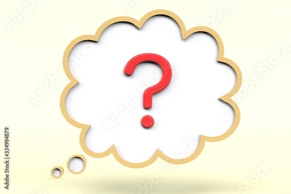 Fototapeta はてなマーク　背景画像