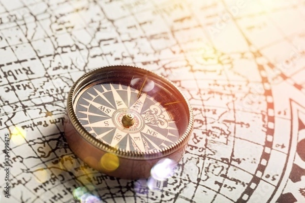 Fototapeta Compass.