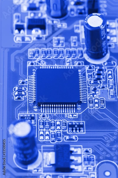 Fototapeta Computer chip