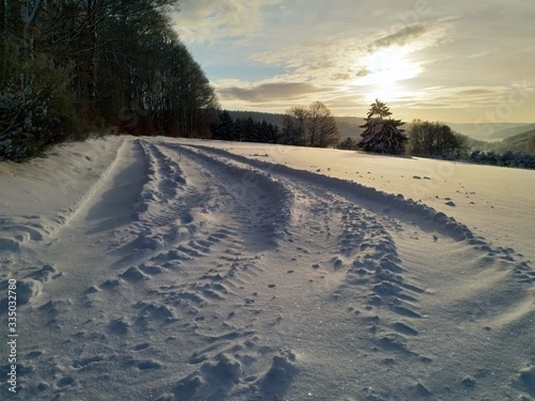 Obraz Spessart im Winter