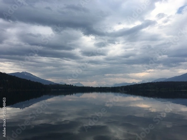 Obraz Stormy Pyramid Lake 
