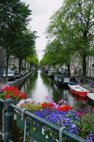 Obraz Amsterdam canal 