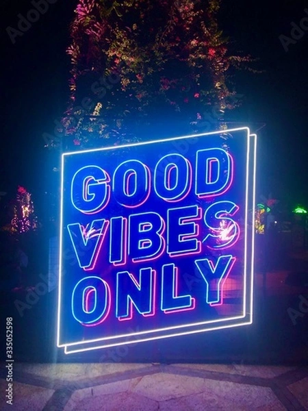 Obraz "Good Vibes Only"  