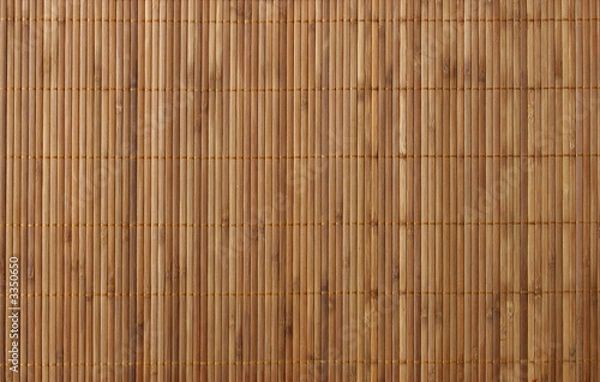 Fototapeta bamboo mat