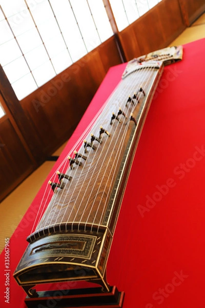 Fototapeta 琴 楽器 日本
