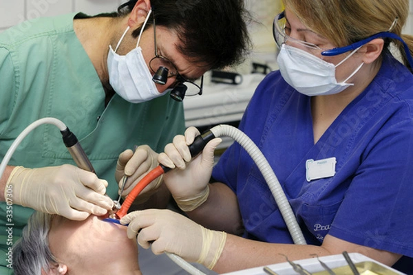 Obraz Zahnbehandlung