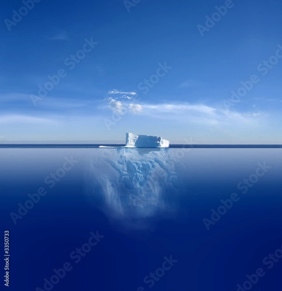Obraz góra lodowa