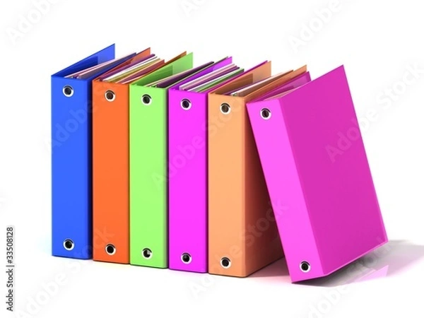 Obraz 3d illustration of documents