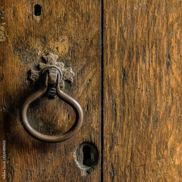 Fototapeta Old door knocker