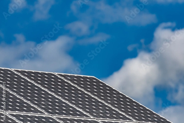 Obraz Solar panels on a roof 

