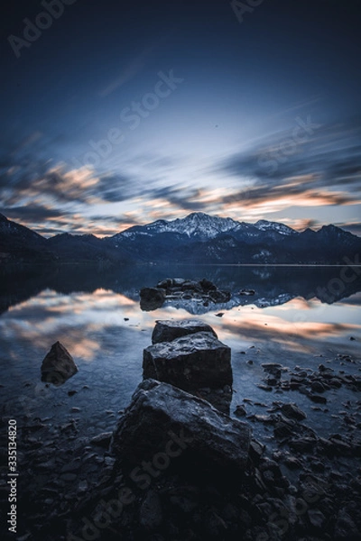 Obraz Steinpfad Kochel am See 2