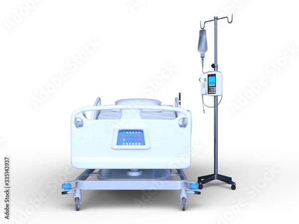 Fototapeta 医療用ベッド