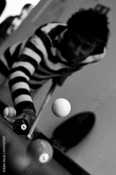 Obraz 8 Ball Pool Billard Trick Shot