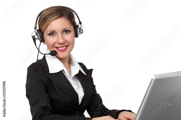 Obraz Headset Operator