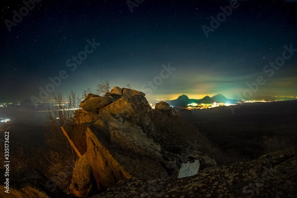 Obraz Starry night on Mount Acute