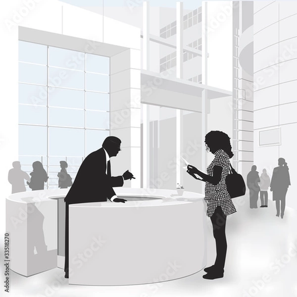 Fototapeta Friendly Service