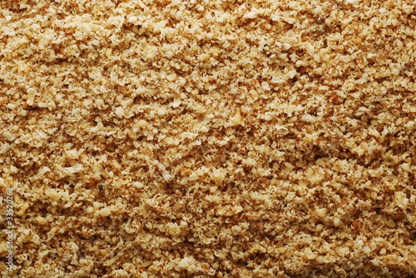 Fototapeta minced walnuts