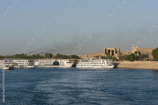Fototapeta エジプト　ナイル川の風景