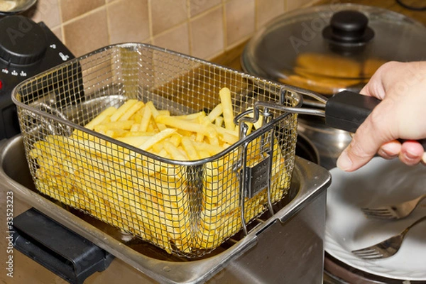 Obraz Pommes fritieren