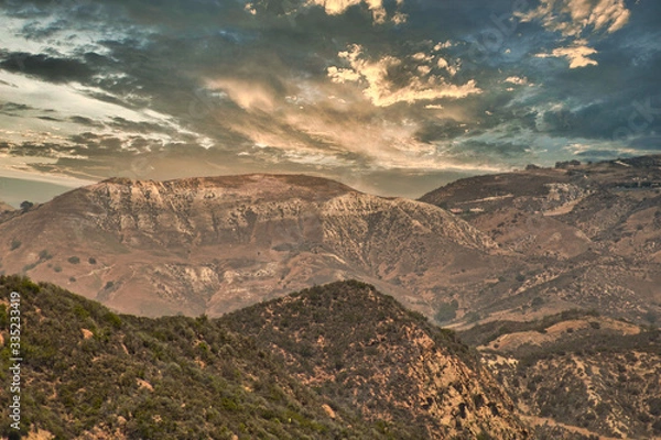 Obraz Cliffs and Clouds