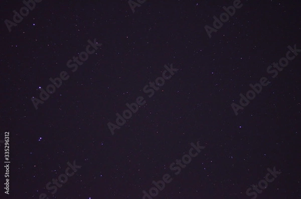 Obraz night sky with stars wallpaper