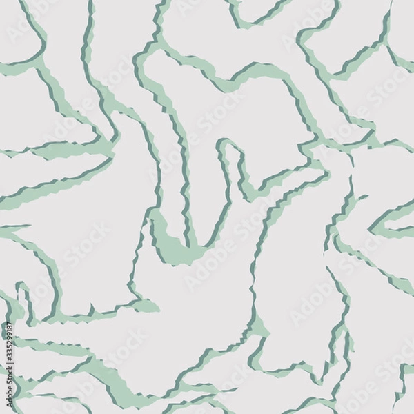 Fototapeta Torn paper scraps seamless vector pattern. Surface print design.