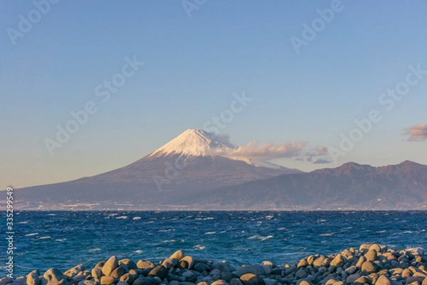Obraz 冬の富士山