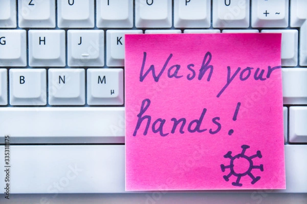 Obraz corona_keyboard_en