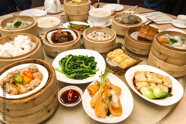 Obraz 香港　飲茶　