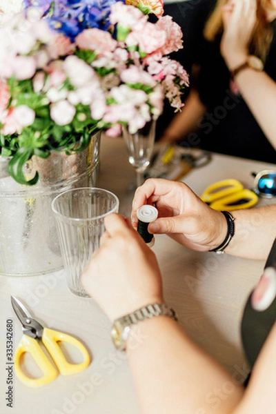 Fototapeta Blumen Workshop