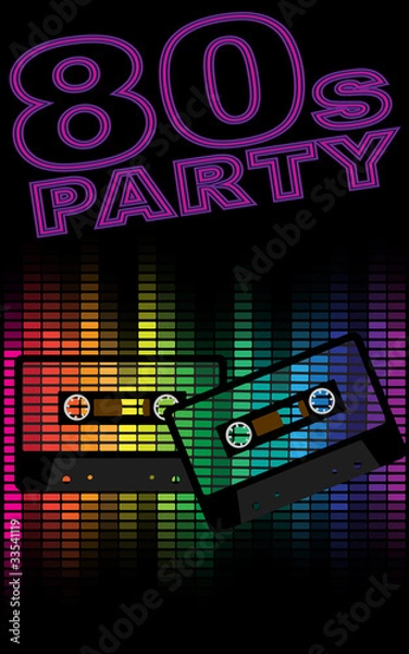 Obraz Retro Party Background