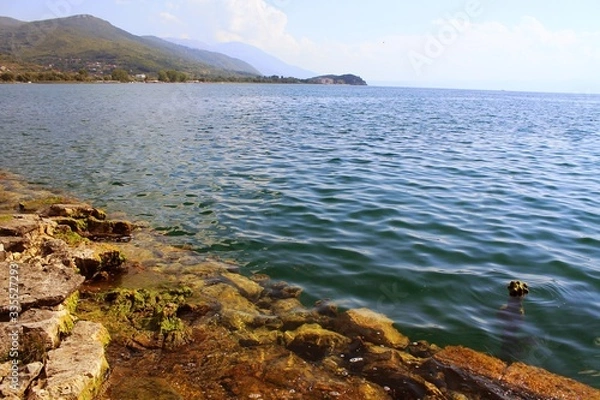 Obraz lake and mountains