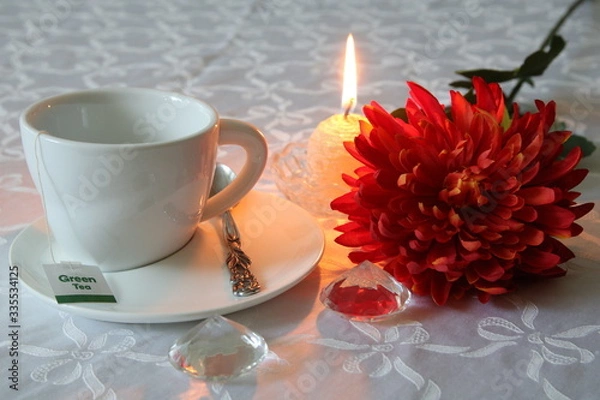 Obraz es sich zu Hause gemütlich machen