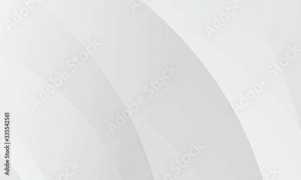 Fototapeta White Background Abstract Geometric Vector Illustration. You can use this white background template for website user interface.