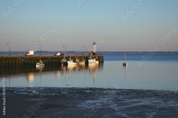 Fototapeta Soleil couchant.