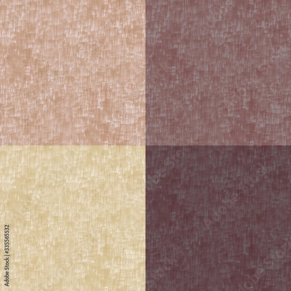 Obraz Four shades of chocolate background with monotonous strokes. Seamless texture carelessly painted with an alcohol marker