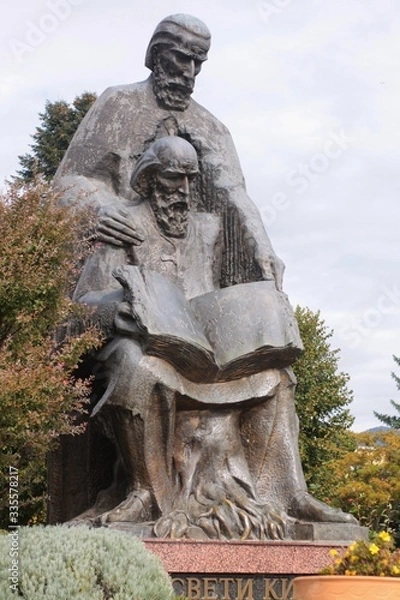 Obraz Ss. Cyril and Methodius statue 