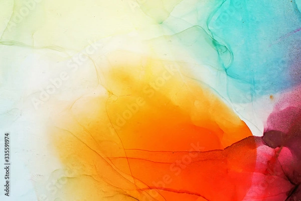 Obraz Alcohol ink abstract texture