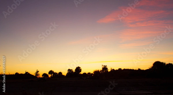 Obraz sunset over south Florida