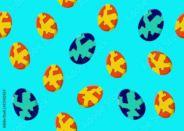 Fototapeta Seamless Pattern Geometric