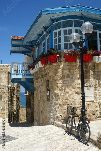 Obraz building in old jaffa