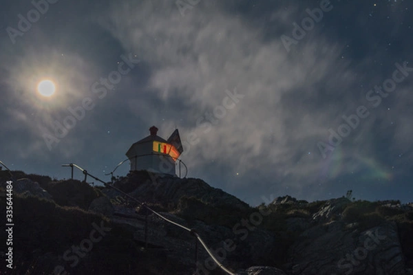 Obraz lighthouse at night 