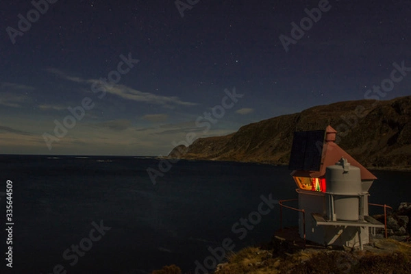 Obraz lighthouse at night 