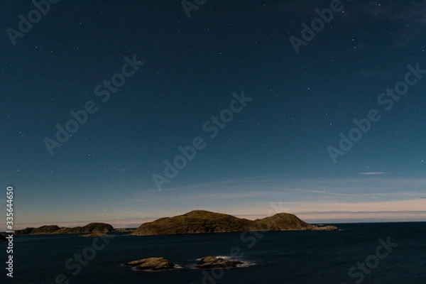 Obraz night view of the sea