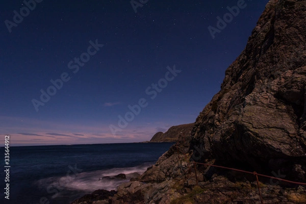 Obraz night view of the sea