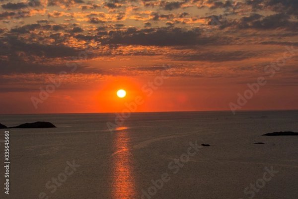 Obraz sunset on the sea