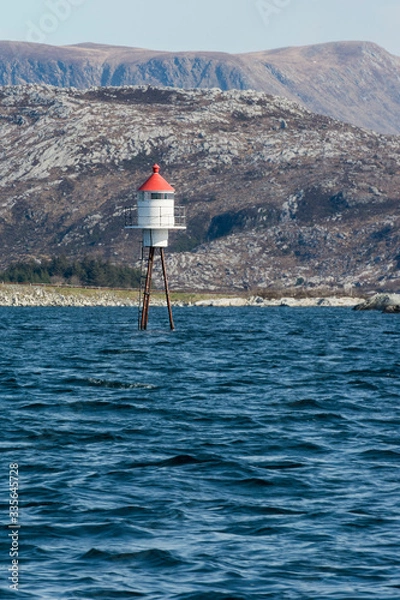 Obraz lighthouse on a pole