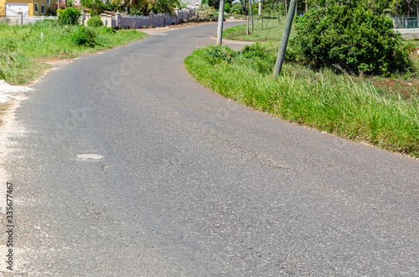 Fototapeta Empty Road
